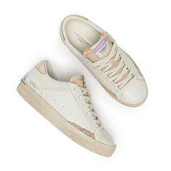 CRIME LONDON SNEAKERS 20001 DISTRESSED BIANCO