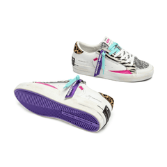 CRIME LONDON SNEAKERS 20105 SK8 DELUXE BIANCO