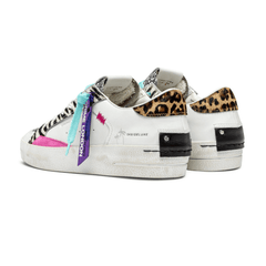 CRIME LONDON SNEAKERS 20105 SK8 DELUXE BIANCO
