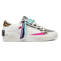 CRIME LONDON SNEAKERS 20105 SK8 DELUXE BIANCO