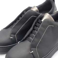 TYKO SLIPON 24005A NERO RIP LAMINATO