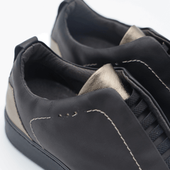 TYKO SLIPON 24005A NERO RIP LAMINATO