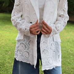 MARYLEY BLAZER 243 BIANCO