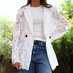 MARYLEY BLAZER 243 BIANCO