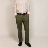 BERNA PANTALONE 243430-57 VERDE MILITARE