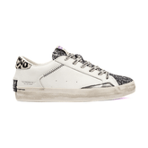 CRIME LONDON SNEAKERS DISTRESSED 25003 10 BIANCO