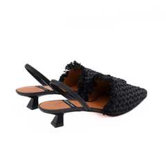 ÁNGEL ALARCÒN SLINGBACK 25058 NERO