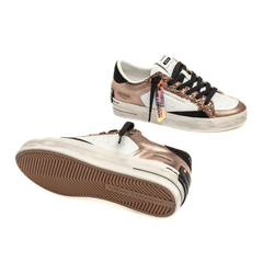 CRIME LONDON SNEAKERS SK8 25110 60 BIANCO/BRONZO