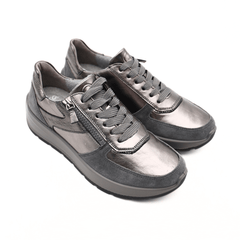 ARA SNEAKERS 25112 11 ZIP ARGENTO