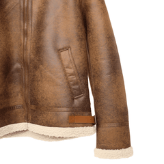 BERNA MONTONE 25228630 PELLICCIA MARRONE