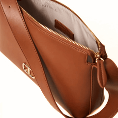 TWINSET BORSA SINGLE BUCKLE TB7023 CUOIO