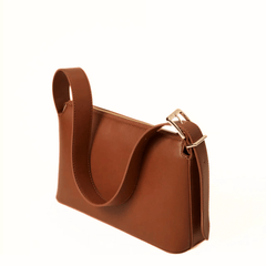 TWINSET BORSA SINGLE BUCKLE TB7023 CUOIO