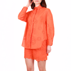 BERNA CAMICIA 253210 SANGALLO ARANCIONE