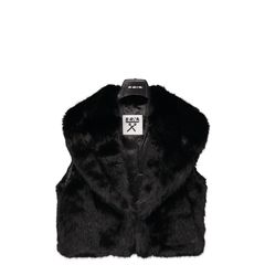 BERNA GILET 2540311 PELLICCIA NERO