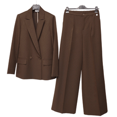 BERNA PANTALONE 25404166 BRILLANTINI MARRONE