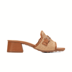 HISPANITAS SANDALO 254071 RAFIA CUOIO