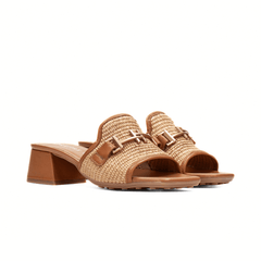 HISPANITAS SANDALO 254071 RAFIA CUOIO
