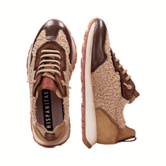 HISPANITAS SNEAKERS TEDDY 254209 BEIGE
