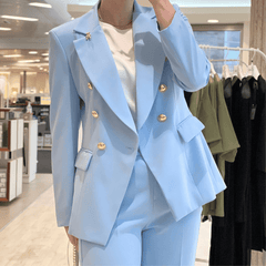 MARYLEY BLAZER 25EB139 AZZURRO