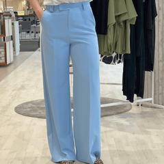 MARYLEY PANTALONE 25EB515 AZZURRO