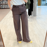 MARYLEY PANTALONE 25EB515 CIOCCOLATO