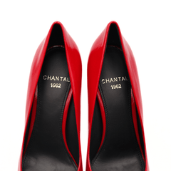 CHANTAL 1962 DÉCOLLETÉ VERNICE 2672 ROSSO