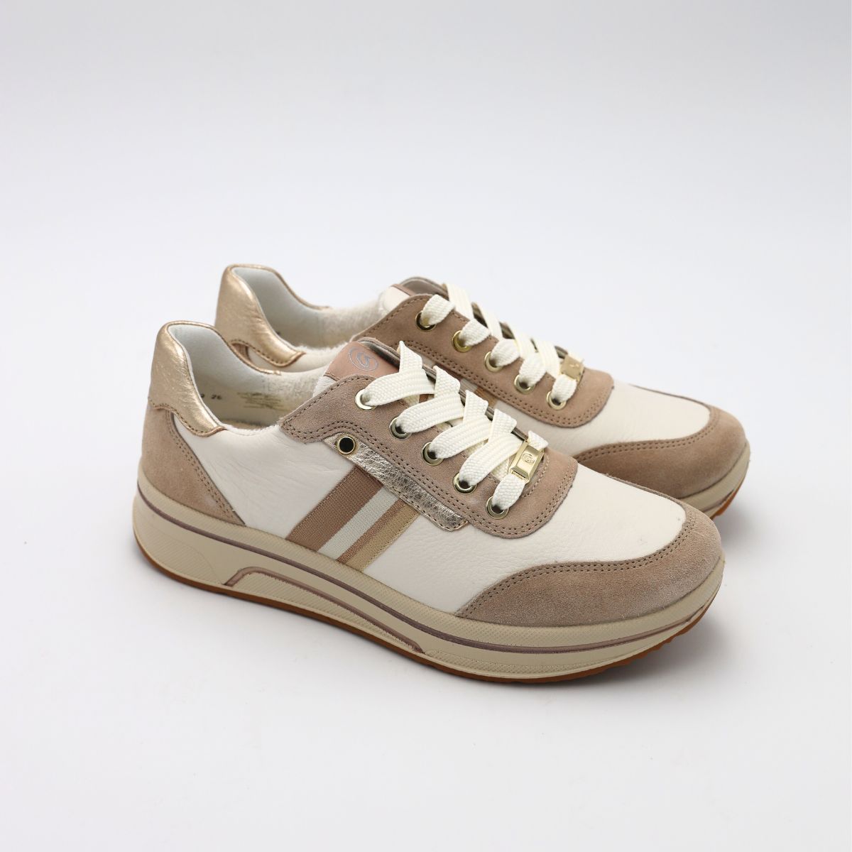 ARA SNEAKERS DONNA 27542-26 RUNNING CREMA