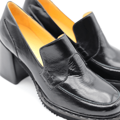 ALESSANDRA PELUSO MOCASSINO TACCO 28140 NERO