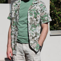 DSTREZZED CAMICIA 311462 CAMOUFLAGE