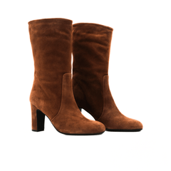 LES: VENUES STIVALETTO 3350 CAMOSCIO MARRONE