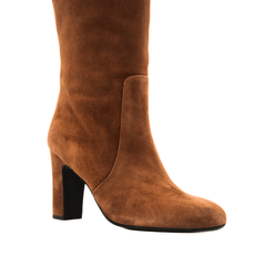 LES: VENUES STIVALETTO 3350 CAMOSCIO MARRONE