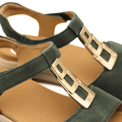 ARA SANDALO 34804 07 CAMOSCIO VERDE