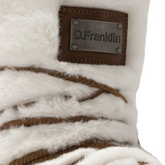 D.FRANKLIN BOOT ALTO PELLICCIA 370005 BISCOTTO