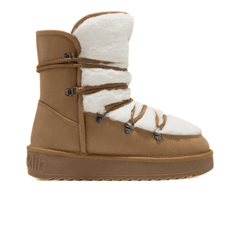 D.FRANKLIN BOOT ALTO PELLICCIA 370005 BISCOTTO