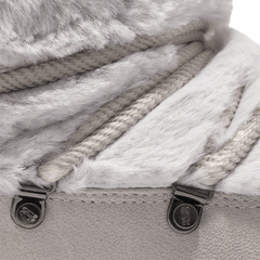 D.FRANKLIN BOOT PELLICCIA 370011 GRIGIO