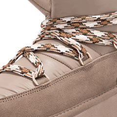 D.FRANKLIN BOOT PIUMINO 375003 TAUPE