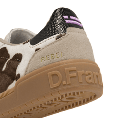 D.FRANKLIN SNEAKERS REBEL 387009 COW PRINT