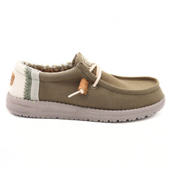 HEY DUDE SLIPON WALLY BREAK STITCH 40015-3VG MOWS