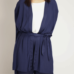 CROCHÈ KIMONO CR08406 DENIM