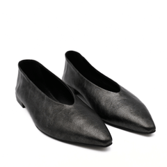 BOTTEGA LOTTI BALLERINA 411A089 LAMINATO ANTRACITE