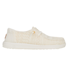 HEY DUDE SLIPON 43112 19B RICAMO BIANCO