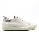 ECCO SNEAKERS 470843 61144 BIANCO/ARGENTO