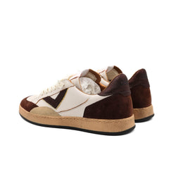 4B12 SNEAKERS PLAY NEW D2045 BIANCO E MARRONE