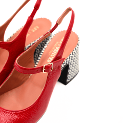 LES: VENUES SLINGBACK 51182 ROSSO