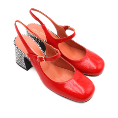 LES: VENUES SLINGBACK 51182 ROSSO