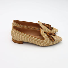 BOTTEGA LOTTI BALLERINA 521T151 CUOIO/ORO