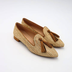 BOTTEGA LOTTI BALLERINA 521T151 CUOIO/ORO