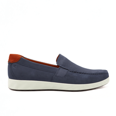 ECCO SLIPON 540504 02415 BLU