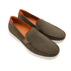 ECCO SLIPON 540504 02543 VERDE MILITARE