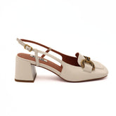 BIBI LOU SLINGBACK 544 MORSETTO BIANCO